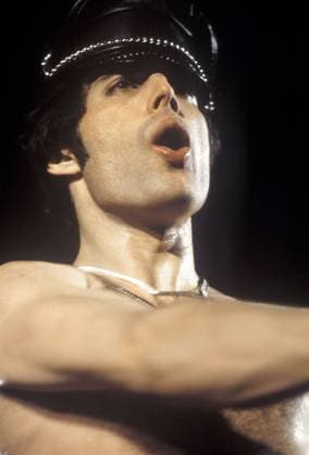IMAGO ICONS: Freddie Mercury Freddie Mercury - Live Freddie Mercury of Queen performing live on stage., Credit:Frank Griffin Avalon  Copyright: xFrankxGriffinx xAvalonx 0512855293