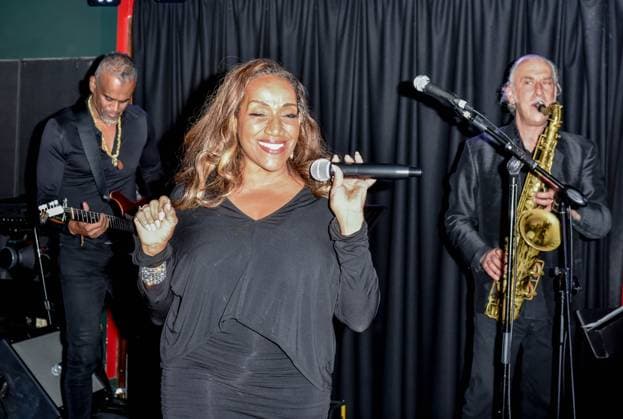 The Boisdale Music Awards, - 20 Sep 2023, Boisdale of Canary Wharf, London, UK Kathy Sledge at The Boisdale Music Awards, - 20 Sep 2023, Boisdale of Canary Wharf, London, UK, Credit:Jules Annan Avalon  Copyright: xJulesxAnnanx xAvalonx 0807182254