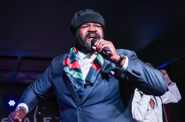 The Boisdale Music Awards, - 20 Sep 2023, Boisdale of Canary Wharf, London, UK Gregory Porter and Nick Reynolds at The Boisdale Music Awards, - 20 Sep 2023, Boisdale of Canary Wharf, London, UK, Credit:Jules Annan Avalon  Copyright: xJulesxAnnanx xAvalonx 0807183717
