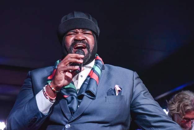 The Boisdale Music Awards, - 20 Sep 2023, Boisdale of Canary Wharf, London, UK Gregory Porter and Nick Reynolds at The Boisdale Music Awards, - 20 Sep 2023, Boisdale of Canary Wharf, London, UK, Credit:Jules Annan Avalon  Copyright: xJulesxAnnanx xAvalonx 0807183790