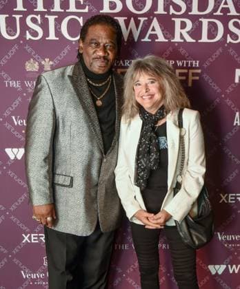 The Boisdale Music Awards, - 20 Sep 2023, Boisdale of Canary Wharf, London, UK Mud Morganfield and Suzi Quatro at The Boisdale Music Awards, - 20 Sep 2023, Boisdale of Canary Wharf, London, UK, Credit:Jules Annan Avalon  Copyright: xJulesxAnnanx xAvalonx 0807219822