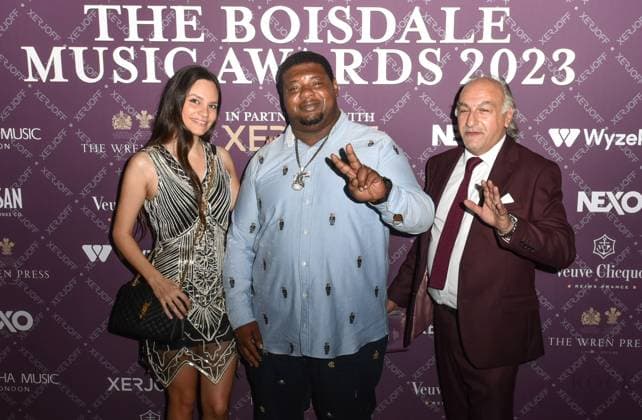 The Boisdale Music Awards, - 20 Sep 2023, Boisdale of Canary Wharf, London, UK Big Narstie and Ladyva at The Boisdale Music Awards, - 20 Sep 2023, Boisdale of Canary Wharf, London, UK, Credit:Jules Annan Avalon  Copyright: xJulesxAnnanx xAvalonx 0807220355