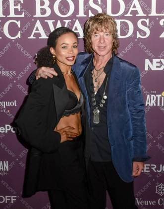 The Boisdale Music Awards, - 20 Sep 2023, Boisdale of Canary Wharf, London, UK Angela Ricci and Simon Bartholomew at The Boisdale Music Awards, - 20 Sep 2023, Boisdale of Canary Wharf, London, UK, Credit:Jules Annan Avalon  Copyright: xJulesxAnnanx xAvalonx 0807220505