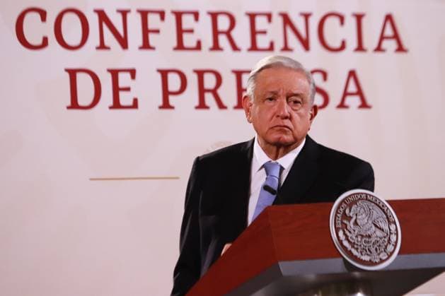 September 27, 2023 in Mexico City, Mexico: Mexican President, Andres Manuel Lopez Obrador, speaks during the morning briefing conference in front of reporters at the National Palace. on September 27, 2023 in Mexico City, Mexico. Mexico City Mexico - ZUMAe321 20230927_zia_e321_011 Copyright: xCarlosxSantiagox