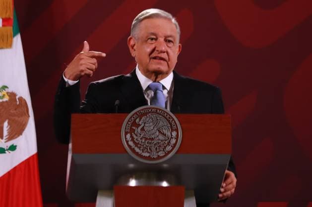 September 27, 2023 in Mexico City, Mexico: Mexican President, Andres Manuel Lopez Obrador, speaks during the morning briefing conference in front of reporters at the National Palace. on September 27, 2023 in Mexico City, Mexico. Mexico City Mexico - ZUMAe321 20230927_zia_e321_014 Copyright: xCarlosxSantiagox