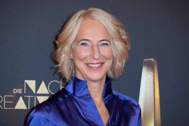 Katrin EIGENDORF, Journalist, Red Carpet, Red Carpet Show, Arrival, Arrival, German Television Award, The Night of the Creatives The German Television Award 2023, German Television Award 2023 in Cologne, on 27 09 2022