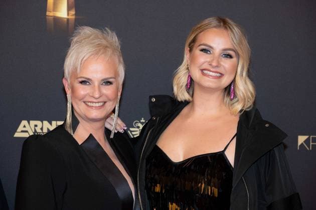 Katia CONVENTS and daughter Catharina costume designer red carpet, red carpet show, arrival, arrival, German Television Award ceremony, The Night of the Creatives The German Television Award 2023, German Television Award 2023 in Cologne, on 27 09 2022