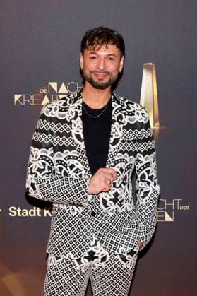 Costume Designer Angel Garcia Award Winner Best Set Entertainment at the Night of Creatives as part of the German Television Awards 2023 in Cologne Flora Cologne, 27 09 2023 NRW Germany. Copyright: xChristophxHardtx