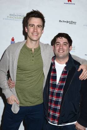 Gavin Creel and Christopher John O Neill.......... Gavin Creel and Christopher John O Neill attend the 29th Annual Broadway Flea Market & Grand Auction benefitting Broadway Cares Equity Fights Aids at Shubert Alley on September 27, 2015 in New York, New York, USA., Credit:Robin Platzer Twin Images Avalon United States of America  Copyright: xRobinxPlatzer TwinxImagesx xAvalonx 0513440738
