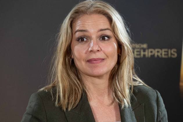 Award winner Nina VUKOVIC, Director Best Director Fiction, Red Carpet, Red Carpet Show, Arrival, Arrival, German Television Award Ceremony, The Night of the Creatives The German Television Award 2023, German Television Award 2023 in Cologne, on 27 09 2022