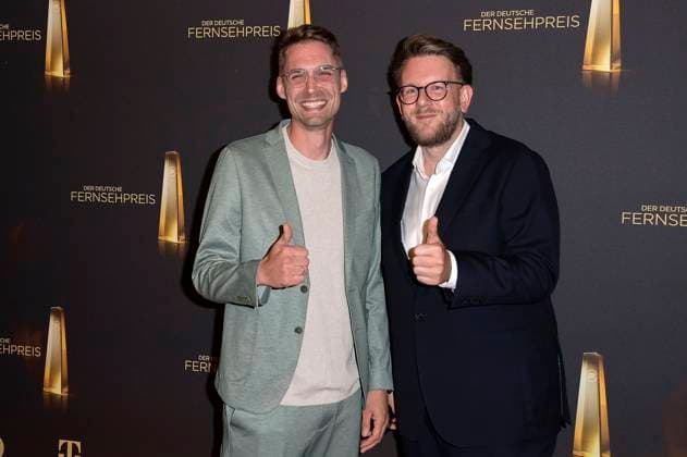 Jonas König and Jakob Lundt at the German Television Award 2023 The Night of the Creatives in the Flora Cologne Cologne, 27 09 2023 Foto:xF.xKernx xFuturexImagex fernsehpreis_kreative_3919