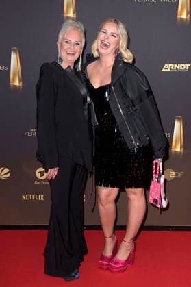 Katia Convents with daughter Catharina at the German Television Award 2023 The Night of the Creatives at the Flora Cologne Cologne, 27 09 2023 Foto:xF.xKernx xFuturexImagex fernsehpreis_kreative_3945