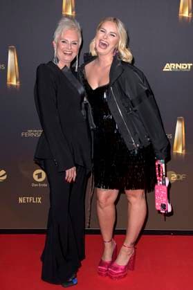 Katia Convents with daughter Catharina at the German Television Award 2023 The Night of the Creatives at the Flora Cologne Cologne, 27 09 2023 Foto:xF.xKernx xFuturexImagex fernsehpreis_kreative_3946