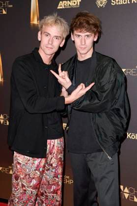 Emil Belton and Oskar Belton at the German Television Award 2023 The Night of the Creatives at the Flora Cologne Cologne, 27 09 2023 Foto:xF.xKernx xFuturexImagex fernsehpreis_kreative_3960