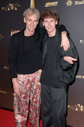 Emil Belton and Oskar Belton at the German Television Award 2023 The Night of the Creatives at the Flora Cologne Cologne, 27 09 2023 Foto:xF.xKernx xFuturexImagex fernsehpreis_kreative_3961