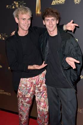 Emil Belton and Oskar Belton at the German Television Award 2023 The Night of the Creatives at the Flora Cologne Cologne, 27 09 2023 Foto:xF.xKernx xFuturexImagex fernsehpreis_kreative_3963