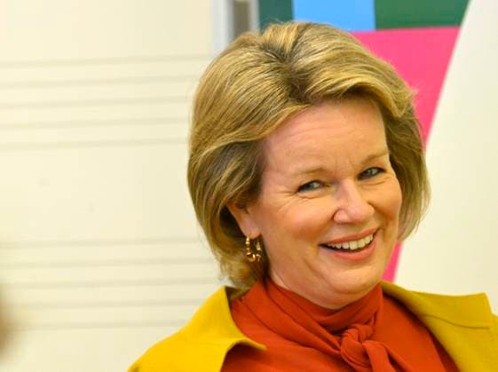 HRH Queen Mathilde Visits Musica Mundi in Waterloo WATERLOO, BELGIUM - SEPTEMBER 28 : Queen Mathilde of Belgium is visiting the Musica Mundi school in Waterloo. This international school offers young gifted musicians aged 10 to 18 the opportunity to combine professional music training with a general secondary education program. Young talents from all over the world receive intensive individual instrument training and classroom lessons in music and general education. The Queen attends a lesson, attends a concert and meets the teachers and students..Visit pictured on SEPTEMBER 28, 2023 in Waterloo, Belgium, 28 09 2023 Waterloo Belgium  Copyright: xPhilipxReynaersx