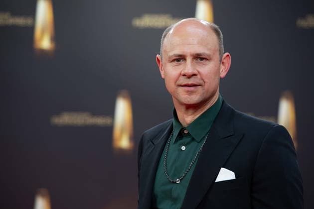 Moritz FUEHRMANN, actor, guide, red carpet, red carpet show, arrival, arrival, German Television Award, German Television Award 2023, German Television Award 2023 at MMC Studios Cologne, on 28 09 2023