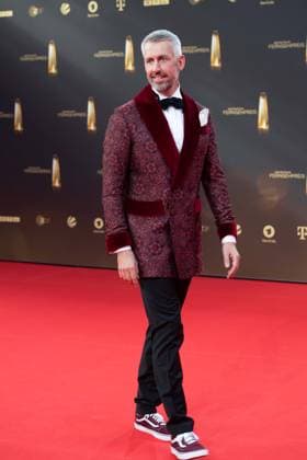 Sebastian PUFPAFF, Red Carpet, Red Carpet Show, Arrival, Arrival, German Television Award, The German Television Award 2023, German Television Award 2023 at MMC Studios Cologne, on 28 09 2023.