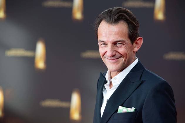 Hans Werner MEYER, actor, red carpet, red carpet show, arrival, arrival, German Television Award, German Television Award 2023, German Television Award 2023 at MMC Studios Cologne, on 28 09 2023