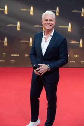 Guido CANTZ, presenter, red carpet, red carpet show, arrival, arrival, German Television Award, The German Television Award 2023, German Television Award 2023 at MMC Studios Cologne, on 28 09 2023