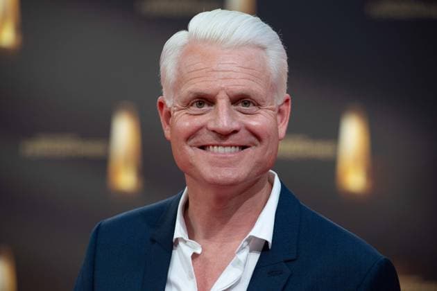 Guido CANTZ, presenter, red carpet, red carpet show, arrival, arrival, German Television Award, The German Television Award 2023, German Television Award 2023 at MMC Studios Cologne, on 28 09 2023