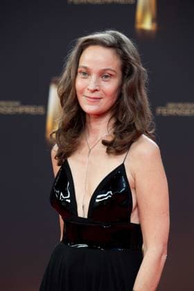 Jeanette HAIN, actress, red carpet, red carpet show, arrival, arrival, German Television Award, German Television Award 2023, German Television Award 2023 at MMC Studios Cologne, on 28 09 2023
