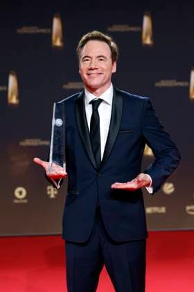 Actor Michael Bully Herbig at the gala of the German Television Award 2023 in the Coloneum Herbig is the winner of the honorary prize of the donors 2023 Cologne, 28 09 2023 NRW Germany Copyright: xChristophxHardtx