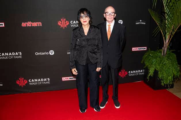 September 28, 2023, Toronto, ON, CANADA: Carole Pope and Kevan Staples of Rough Trade pose for photos on the red carpet during the 2023 CanadaöÄÃ s Walk of Fame ceremony in Toronto, Thursday, Sept. 28, 2023. 13 bands were inducted into this years class at the Rock of Fame event. Toronto CANADA  - ZUMAc35_ 20230928_zaf_c35_121 Copyright: xAndrewxLahodynskyjx