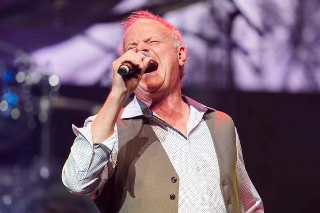 September 28, 2023, Toronto, ON, CANADA: Dan Clancy of the band Lighthouse performs during the 2023 CanadaöÄÃ s Walk of Fame ceremony in Toronto, Thursday, Sept. 28, 2023. 13 bands were inducted into this years class at the Rock of Fame event. Toronto CANADA  - ZUMAc35_ 20230928_zaf_c35_147 Copyright: xAndrewxLahodynskyjx