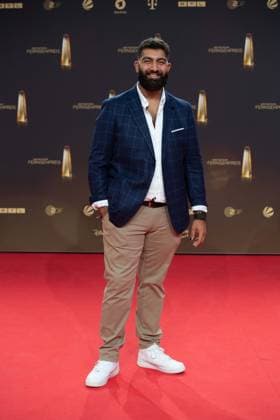Faisal KAWUSI, Comedian, Red Carpet, Red Carpet Show, Arrival, Arrival, German Television Award, German Television Award 2023, German Television Award 2023 at MMC Studios Cologne, on 28 09 2023