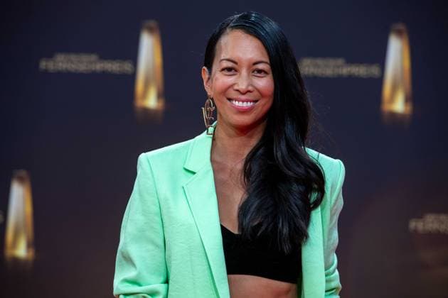 Minh Khai PHAN THI, actress, red carpet, red carpet show, arrival, German Television Award, German Television Award 2023, German Television Award 2023 at MMC Studios Cologne, on 28 09 2023