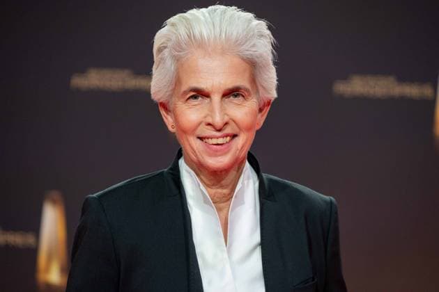 Marie Agnes STRACK ZIMMERMANN, politician, FDP, red carpet, red carpet show, arrival, arrival, German Television Award, German Television Award 2023, German Television Award 2023 at MMC Studios Cologne, on 28 09 2023