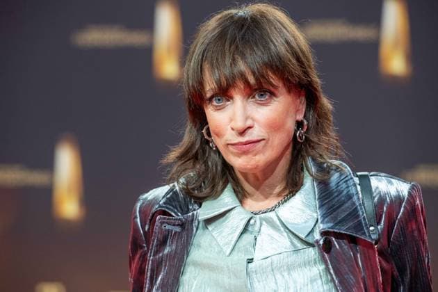 Anna THALBACH, actress, red carpet, red carpet show, arrival, arrival, German Television Award, German Television Award 2023, German Television Award 2023 at MMC Studios Cologne, on 28 09 2023