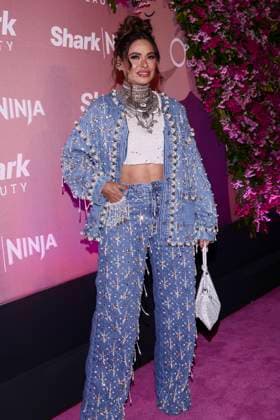 Mexico City Shark Beauty Launch September 28, 2023, Mexico City, Mexico: Galilea Montijo attends the Pink carpet of the ˜Shark Beauty™ launch at Estacion Indianilla Cultural Center. on September 28, 2023 in Mexico City, Mexico. (Photo by Carlos Tischler Eyepix Group) Copyright: xCarlosxTischler xEyepixxGroupx CT_28092023_100041