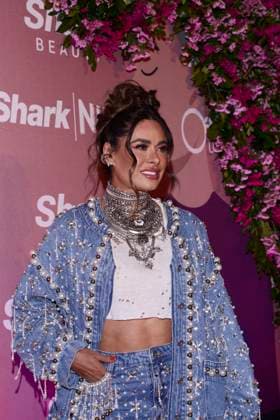 Mexico City Shark Beauty Launch September 28, 2023, Mexico City, Mexico: Galilea Montijo attends the Pink carpet of the ˜Shark Beauty™ launch at Estacion Indianilla Cultural Center. on September 28, 2023 in Mexico City, Mexico. (Photo by Carlos Tischler Eyepix Group) Copyright: xCarlosxTischler xEyepixxGroupx CT_28092023_100042