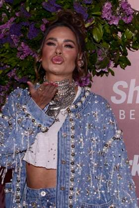 Mexico City Shark Beauty Launch September 28, 2023, Mexico City, Mexico: Galilea Montijo attends the Pink carpet of the ˜Shark Beauty™ launch at Estacion Indianilla Cultural Center. on September 28, 2023 in Mexico City, Mexico. (Photo by Carlos Tischler Eyepix Group) Copyright: xCarlosxTischler xEyepixxGroupx CT_28092023_100052
