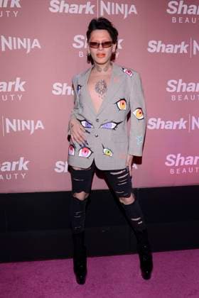 Mexico City Shark Beauty Launch September 28, 2023, Mexico City, Mexico: Guillermo Kunno attends the Pink carpet of the ˜Shark Beauty™ launch at Estacion Indianilla Cultural Center. on September 28, 2023 in Mexico City, Mexico. (Photo by Carlos Tischler Eyepix Group) Copyright: xCarlosxTischler xEyepixxGroupx CT_28092023_100061