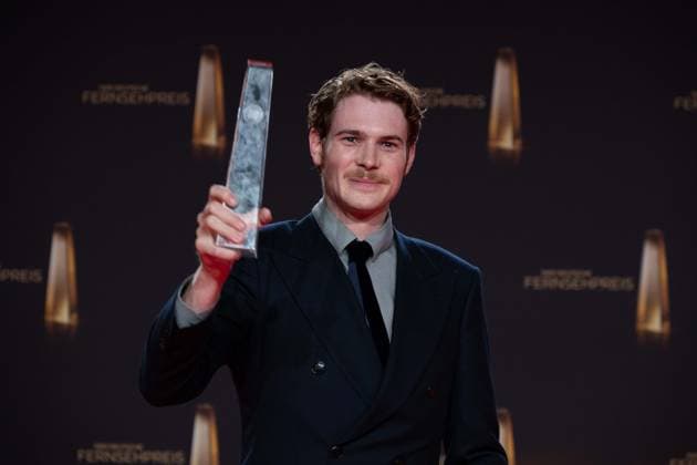 Laureate Philip FROISSANT, Actor Category Best Actor for The Empress, German Television Award, The German Television Award 2023, German Television Award 2023 at MMC Studios Cologne, on 28 09 2023