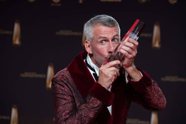 Award winner Sebstian PUFPAFF, presenter, category Best Comedy Late Night, TV Total, German Television Award ceremony, The German Television Award 2023, German Television Award 2023 at MMC Studios Cologne, on 28 09 2023