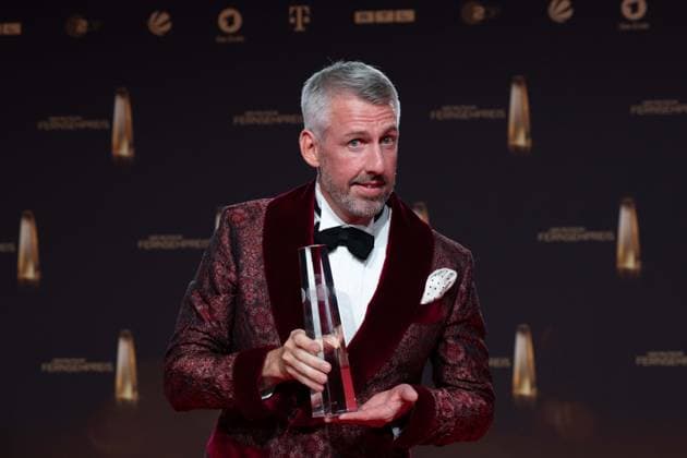 Award winner Sebstian PUFPAFF, presenter, category Best Comedy Late Night, TV Total, German Television Award ceremony, The German Television Award 2023, German Television Award 2023 at MMC Studios Cologne, on 28 09 2023