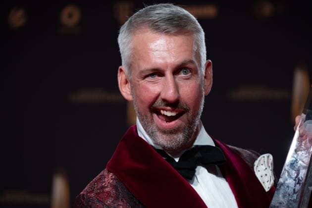 Award winner Sebstian PUFPAFF, presenter, category Best Comedy Late Night, TV Total, German Television Award ceremony, The German Television Award 2023, German Television Award 2023 at MMC Studios Cologne, on 28 09 2023