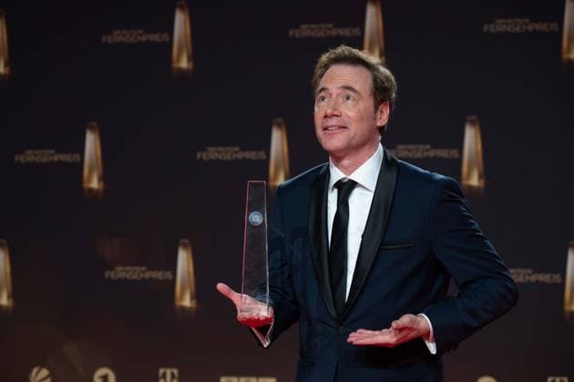 Laureate Michael Bully HERBIG, director, actor, category honorary prize of the founders, lifetime achievement, award ceremony of the German Television Award, The German Television Award 2023, German Television Award 2023 in the MMC Studios Cologne, on 28 09 2023