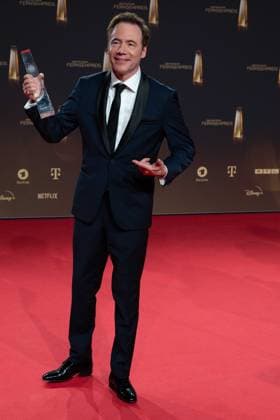 Laureate Michael Bully HERBIG, director, actor, category honorary prize of the founders, lifetime achievement, award ceremony of the German Television Award, The German Television Award 2023, German Television Award 2023 in the MMC Studios Cologne, on 28 09 2023