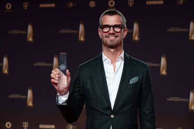 Prize winner Joko WINTERSCHEIDT Category Best Documentary Series for Who Steals My Show, German Television Award 2023, German Television Award 2023 in the MMC Studios Cologne, on 28 09 2023