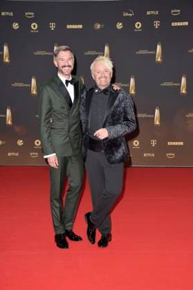 Jochen Schropp and Ross Antony at the German Television Awards in Cologne 28 09 2023
