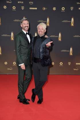 Jochen Schropp and Ross Antony at the German Television Awards in Cologne 28 09 2023