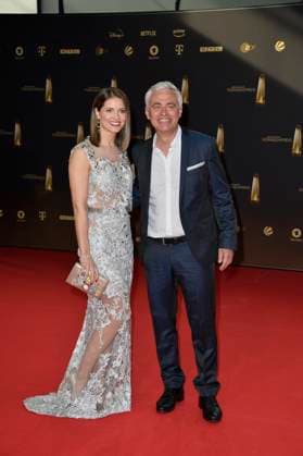 Andreas von Thien and wife Alexandra von Thien at the German Television Award ceremony in Cologne 28 09 2023