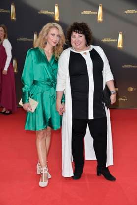 Derya Kaptan and her sister Meltem Kaptan at the German Television Award ceremony in Cologne 28 09 2023