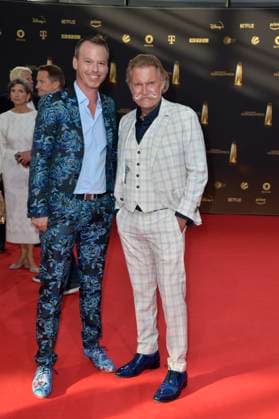 Christian Ehrlich and Ingo Lenssen at the German Television Award ceremony in Cologne 28 09 2023